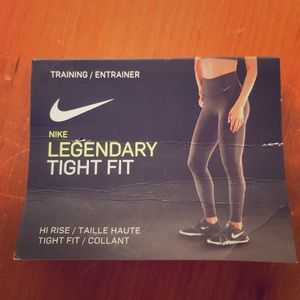Nike legendary tight with tags worn once